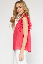 Load image into Gallery viewer, Abby Ruffled Sleeve Top