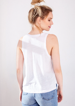 Load image into Gallery viewer, Annabelle White Tank