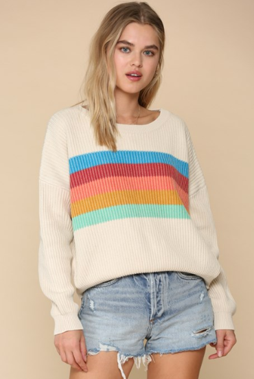 Winnie Rainbow Sweater