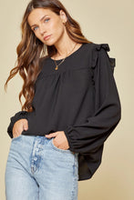Load image into Gallery viewer, Holly Ruffle Blouse