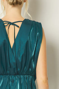 Metallic Holiday Dress