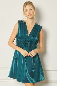 Metallic Holiday Dress