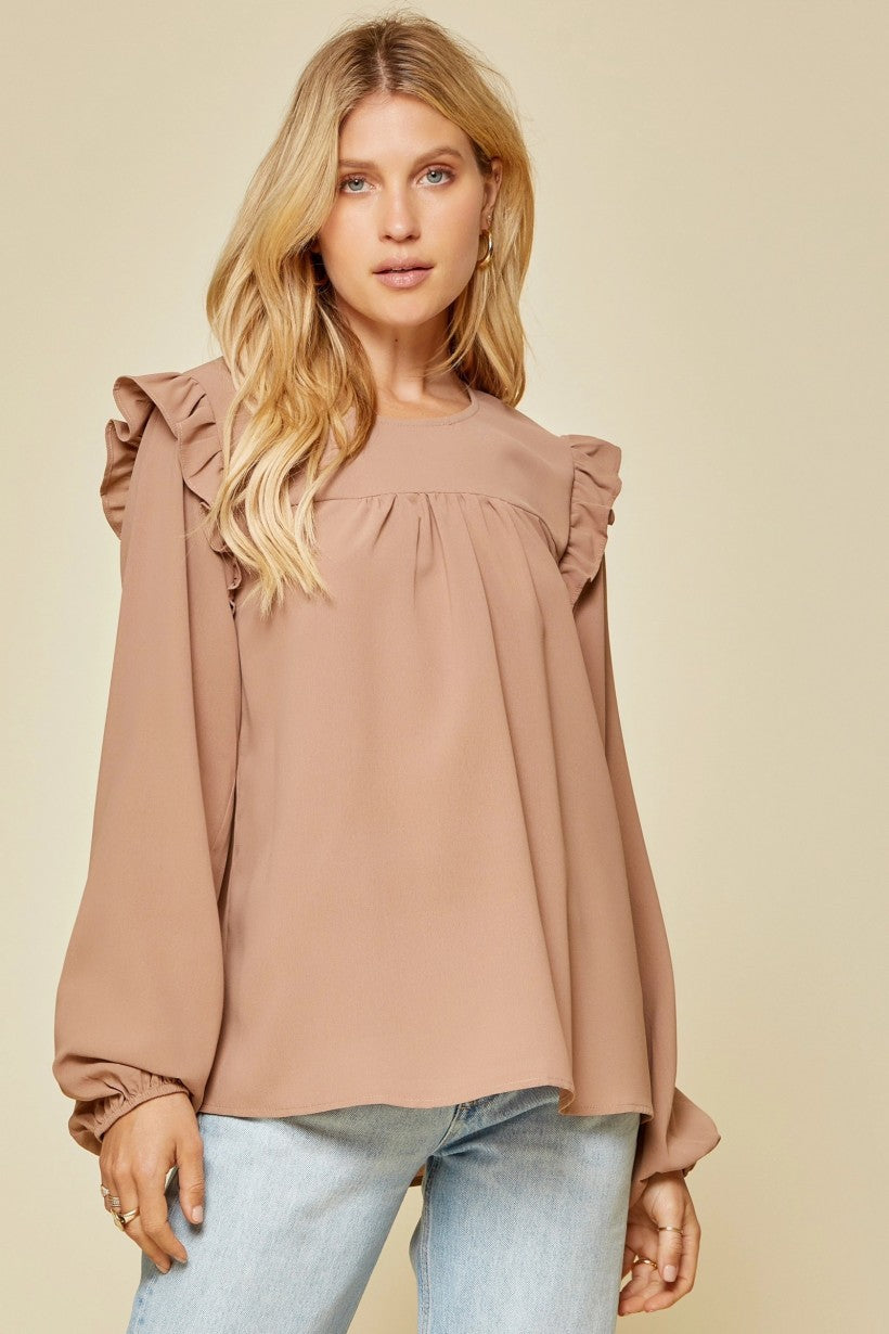 Holly Ruffle Blouse