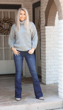 Load image into Gallery viewer, Grey Turtleneck Sweater