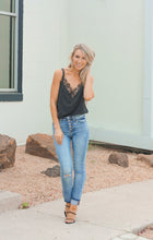 Load image into Gallery viewer, Lace Trim Cami Top