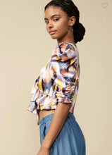 Load image into Gallery viewer, Riley Ruched Front Tied Blouse
