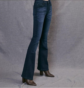 Dark Wash Flare Denim