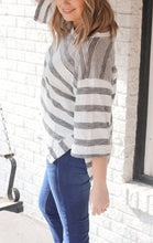 Load image into Gallery viewer, Grace Knit Top-Charcoal