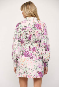 Natasha Floral Print Dress