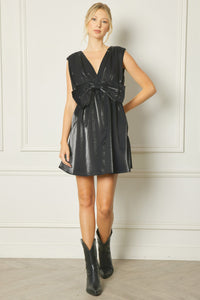 Metallic Holiday Dress