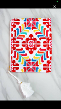 Load image into Gallery viewer, Embroidered Cosmetic Bag
