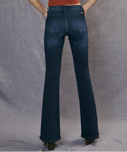 Dark Wash Flare Denim