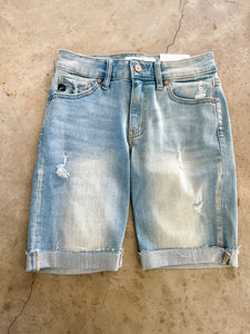 KanCan Lightwash Denim Shorts