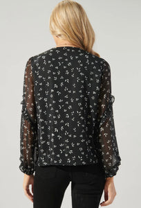 Annabelle Ruffle Blouse