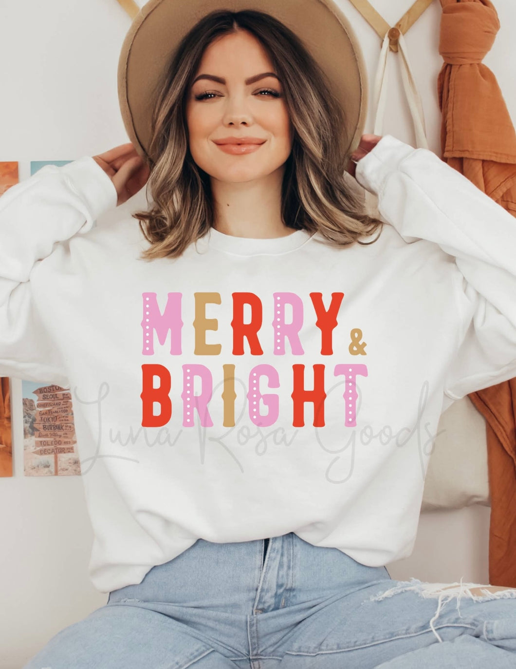 Merry & Bright Graphic Sweater
