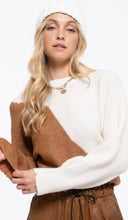 Load image into Gallery viewer, Asymmetrical Print Pullover Sweater