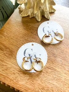 Your Gold Basic Hoops