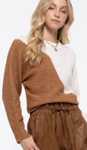 Load image into Gallery viewer, Asymmetrical Print Pullover Sweater