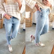 Load image into Gallery viewer, Vervet Mid Rise Slim Straight Denim