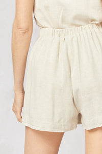 Linen Blend Skirt