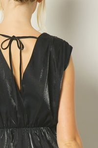 Metallic Holiday Dress