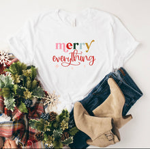 Load image into Gallery viewer, Merry Everything Graphic Tee