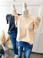 Load image into Gallery viewer, Jordan Leather Short Sleeve Top
