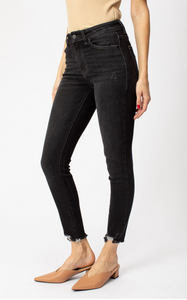 High Rise Black Denim