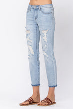 Load image into Gallery viewer, Destroyed Mid-Rise Denim