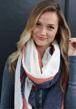 Load image into Gallery viewer, Courtney Stripe Scarf