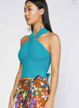 Load image into Gallery viewer, Briana Teal Halter Top