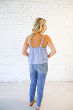 Load image into Gallery viewer, Seaside Stripe Crop