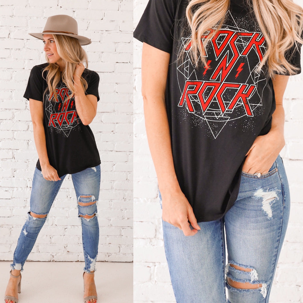 Rock N Rock Graphic Top