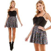 Load image into Gallery viewer, Ritz Sequined Bow Dress