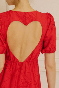 Lovely Day Red Heart Dress