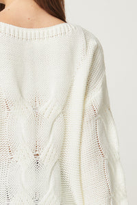 Camden Cable Knit Sweater