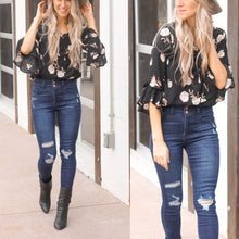 Load image into Gallery viewer, Demi Dark Wash Skinny Denim