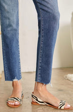 Load image into Gallery viewer, High Rise Cigarette Denim