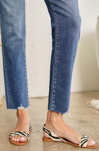 High Rise Cigarette Denim