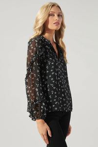 Annabelle Ruffle Blouse
