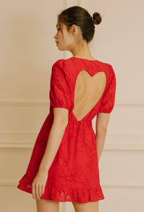 Lovely Day Red Heart Dress